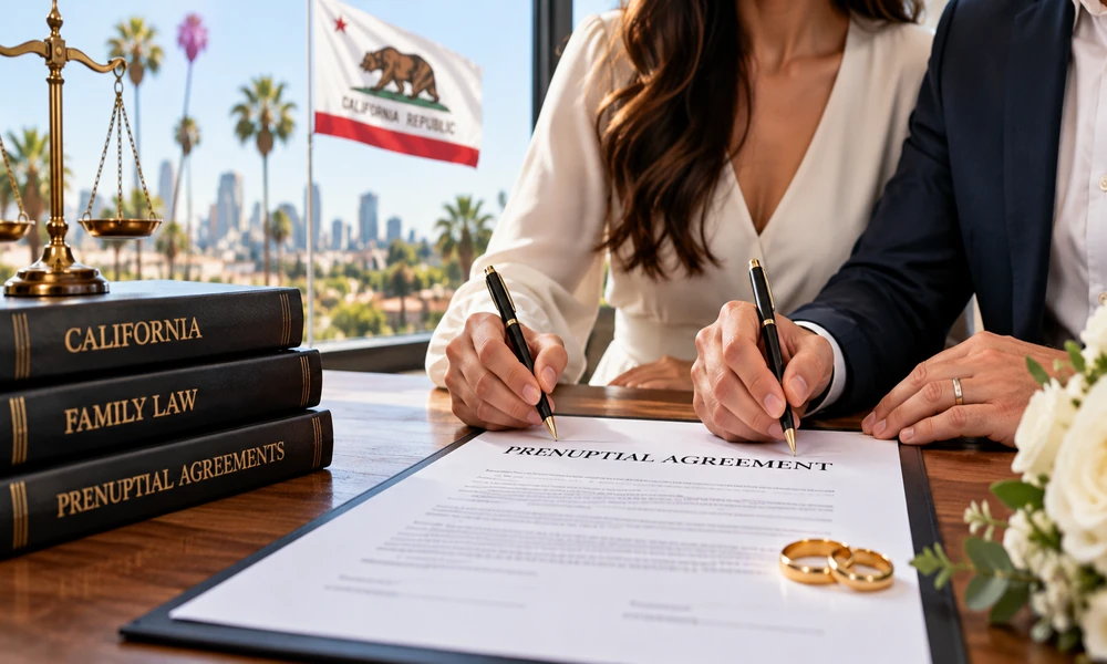 Prenups in California: What They Can and Can’t Cover